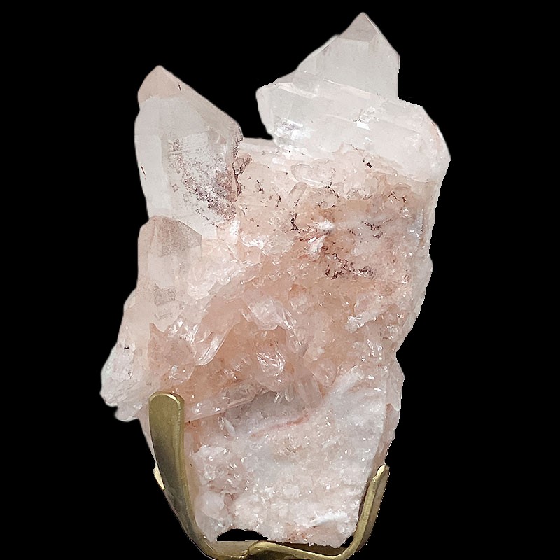 ヒマラヤ水晶クラスター鉄台付 約1.27kg No,4136｜原石 | 天然石